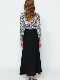 Юбки Trendyol модель TCTSS23EE00005/Siyah Фото