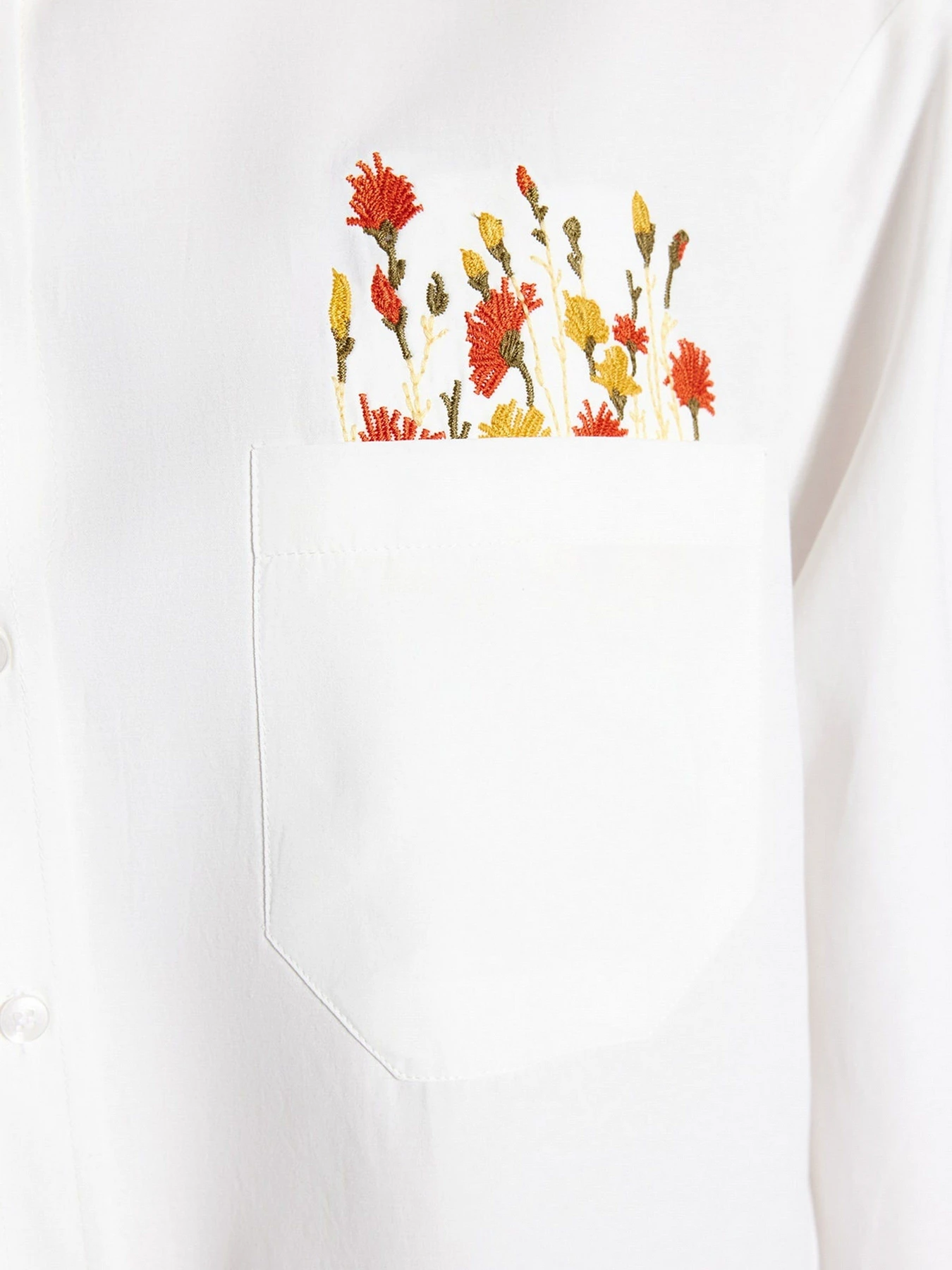 Рубашки Trendyol модель TCTSS23TG00009/Ekru Фото