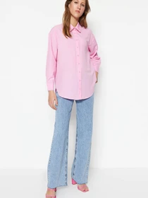 Сорочки Trendyol модель TCTSS23TG00044/Pembe Фото