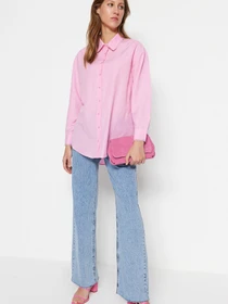 Сорочки Trendyol модель TCTSS23TG00044/Pembe Фото
