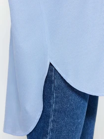 Рубашки Trendyol модель TCTSS23TG00055/Mavi Фото