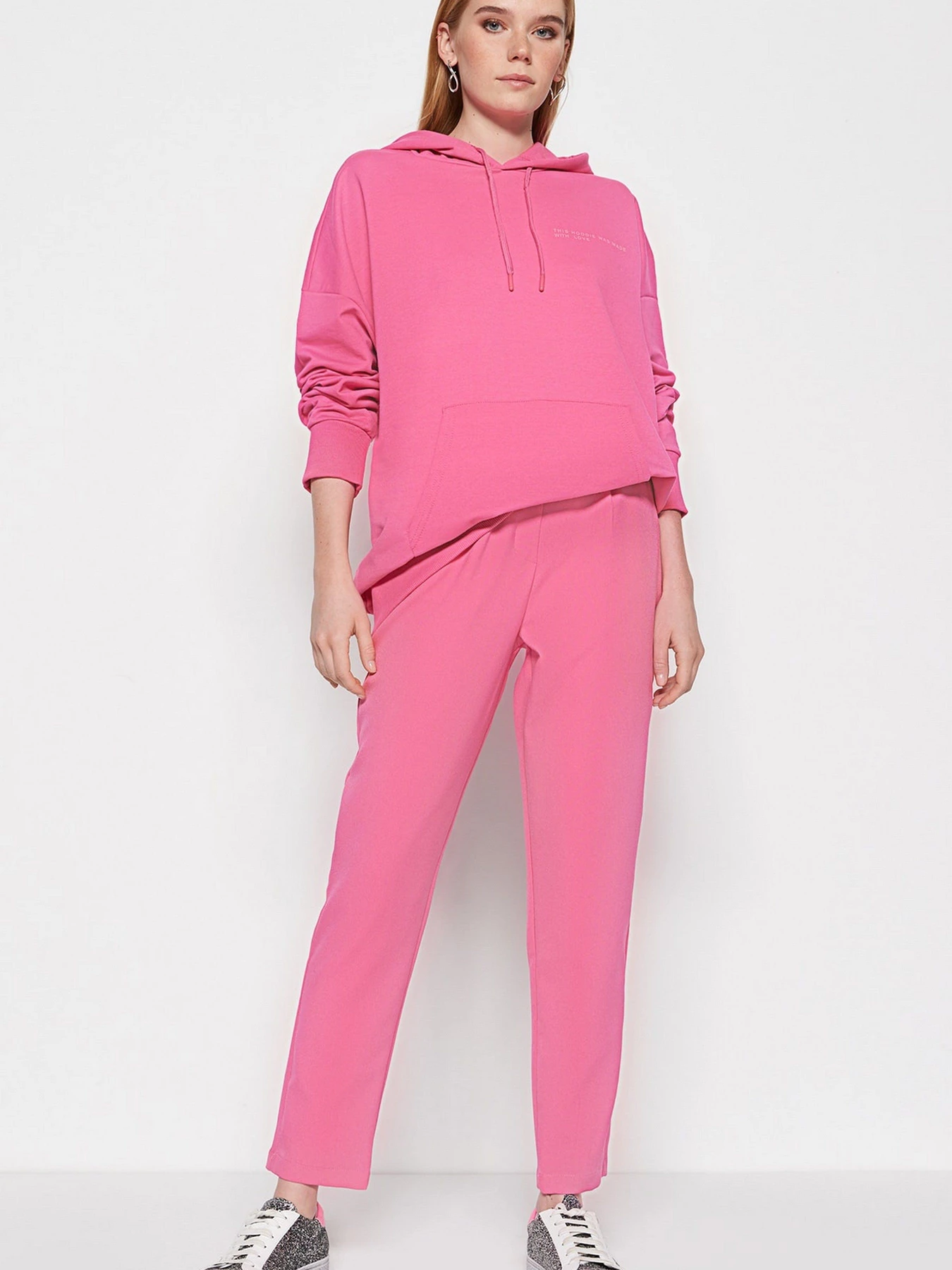 Брюки Trendyol модель TCTSS23TP00008/Pembe Фото