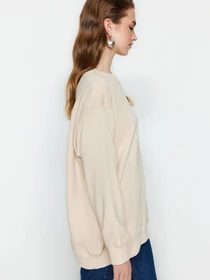 Худи и свитшоты Trendyol модель TCTSS23TW00033/Bej Фото