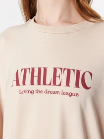 Худи и свитшоты Trendyol модель TCTSS23TW00053/Bej Фото
