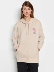 Худи и свитшоты Trendyol модель TCTSS23TW00066/Bej Фото