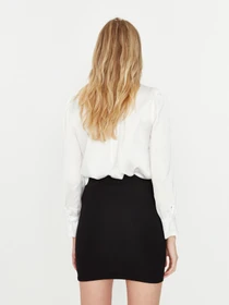 Юбки Trendyol модель TWOAW23ET00147/Siyah Фото