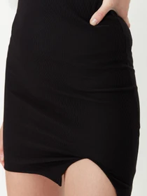 Юбки Trendyol модель TWOAW23ET00147/Siyah Фото
