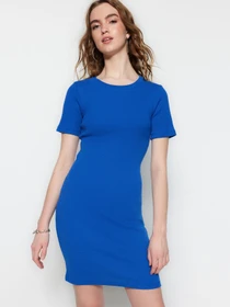Платья Trendyol модель TWOSS19AD0053/Mavi Фото