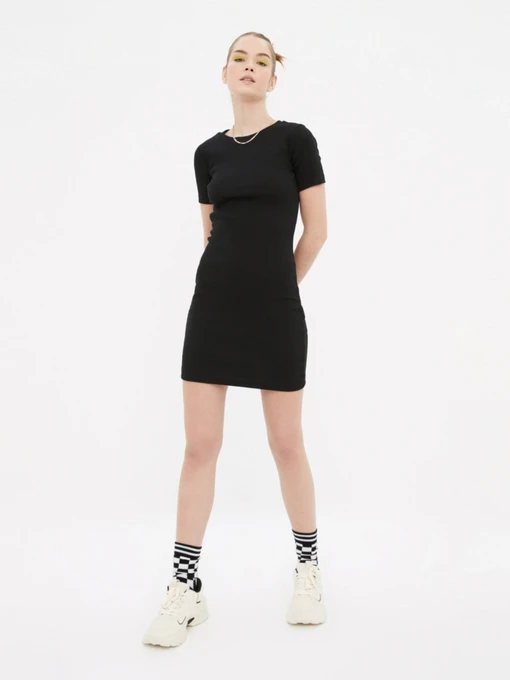 Платья Trendyol модель TWOSS19AD0053/Siyah Фото