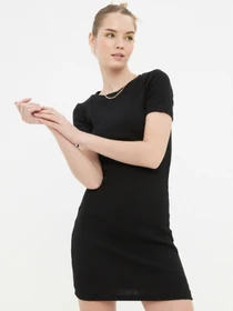 Платья Trendyol модель TWOSS19AD0053/Siyah Фото