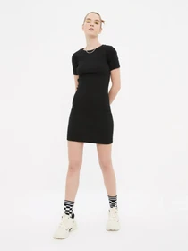 Платья Trendyol модель TWOSS19AD0053/Siyah Фото