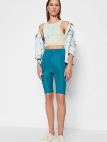 Шорты Trendyol модель TWOSS19YN0151/Petrol Фото