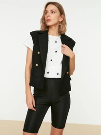 Шорты Trendyol модель TWOSS19YN0151/Siyah Фото