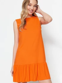 Платья Trendyol модель TWOSS22EL0794/Turuncu Фото