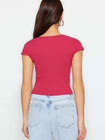 Футболки і поло Trendyol модель TWOSS23BZ00950/Fusya Фото