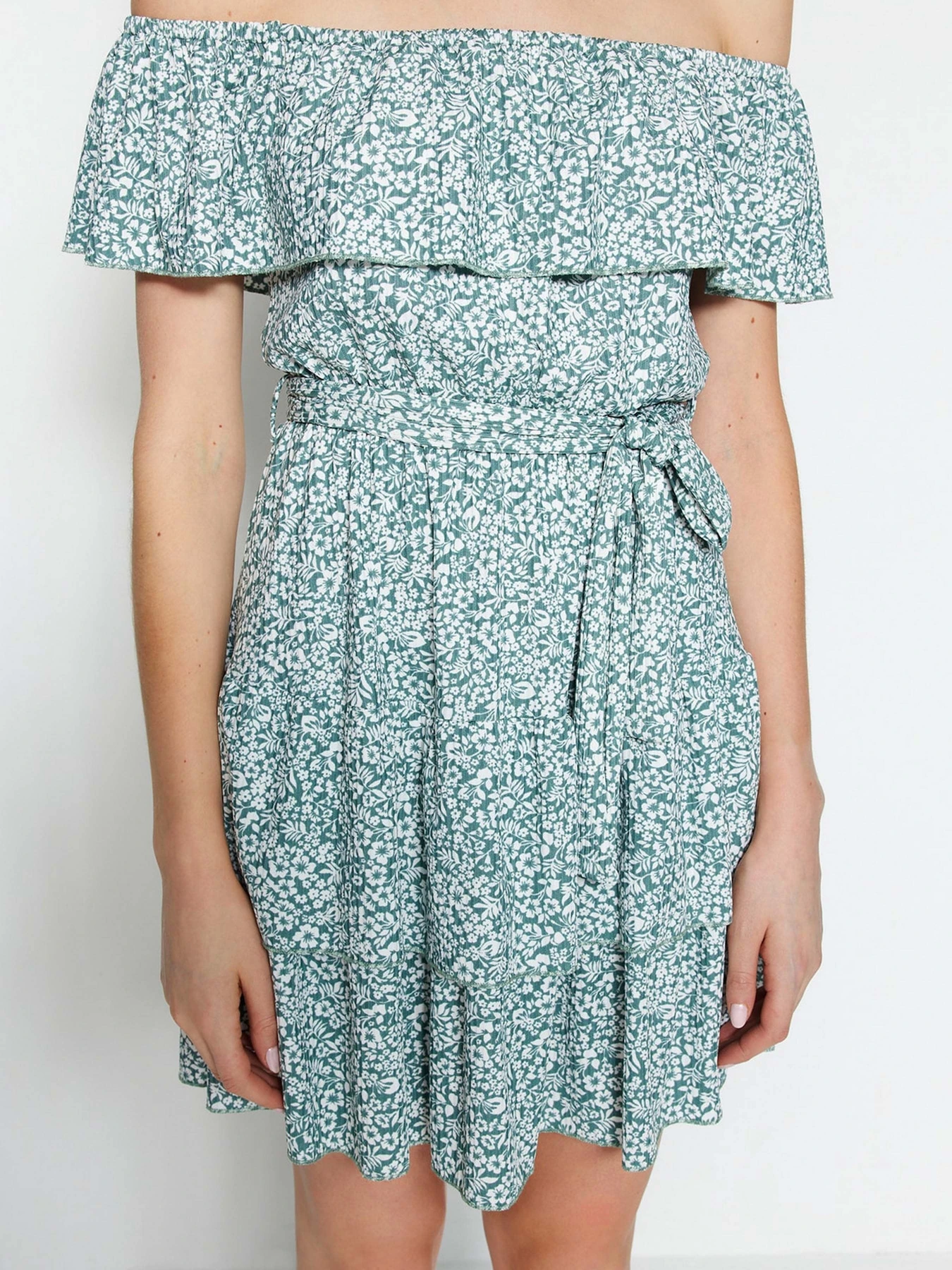 Платья Trendyol модель TWOSS23EL00350/Mint Платья Trendyol модель TWOSS23EL00350/Mint Фото