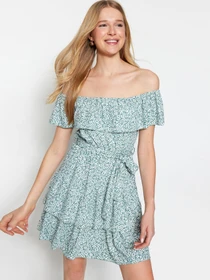 Платья Trendyol модель TWOSS23EL00350/Mint Фото