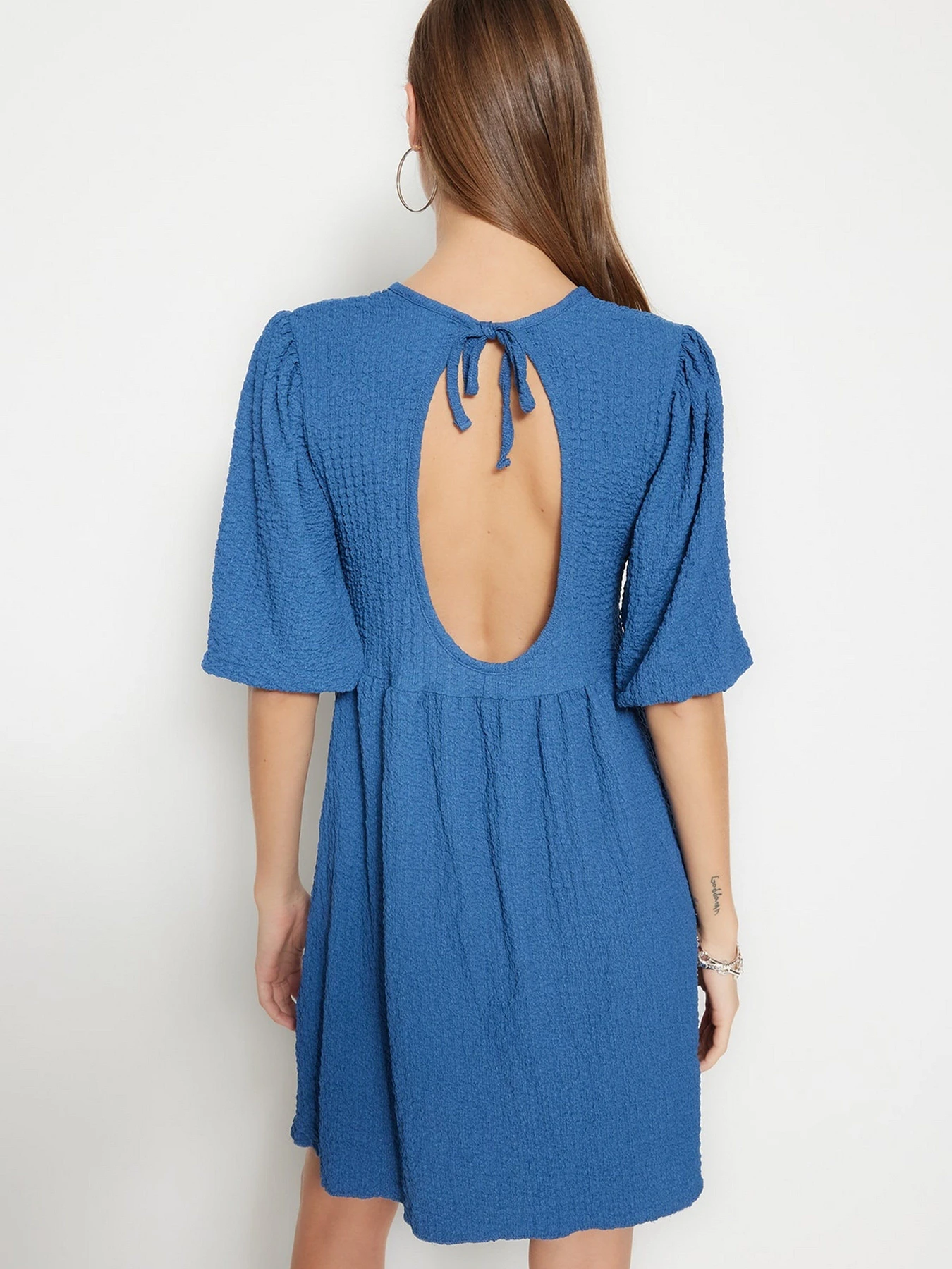 Платья Trendyol модель TWOSS23EL00710/Indigo Фото