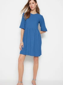 Платья Trendyol модель TWOSS23EL00710/Indigo Фото