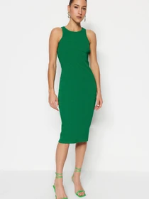 Платья Trendyol модель TWOSS23EL00805/Yesil Фото
