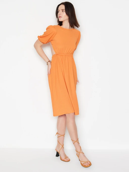 Платья Trendyol модель TWOSS23EL01595/Turuncu Фото