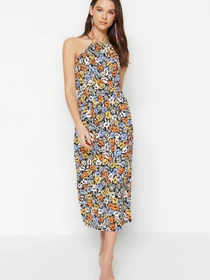 Платья Trendyol модель TWOSS23EL02169/Cok Renkli Фото