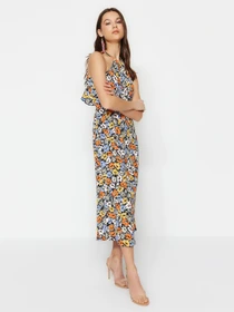 Платья Trendyol модель TWOSS23EL02169/Cok Renkli Фото