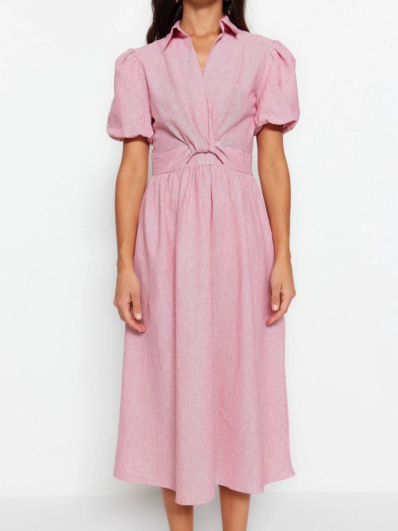 Платья Trendyol модель TWOSS23EL02233/Pembe Платья Trendyol модель TWOSS23EL02233/Pembe Фото