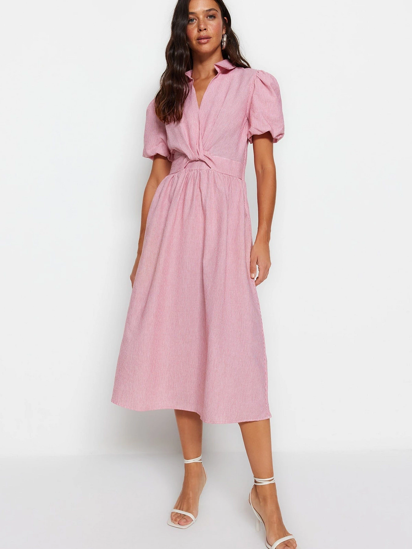 Платья Trendyol модель TWOSS23EL02233/Pembe Платья Trendyol модель TWOSS23EL02233/Pembe Фото