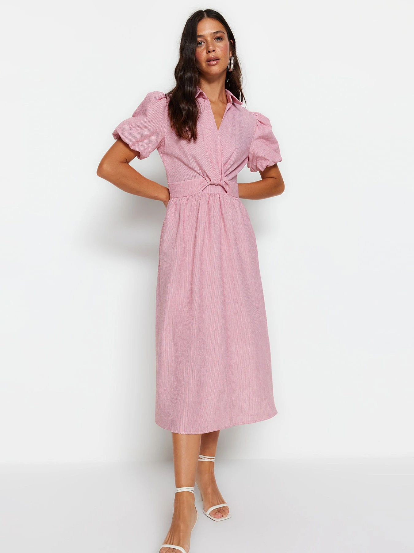 Платья Trendyol модель TWOSS23EL02233/Pembe Платья Trendyol модель TWOSS23EL02233/Pembe Фото