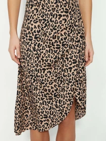 Юбки Trendyol модель TWOSS23ET00104/Kahverengi Фото