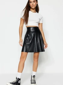 Юбки Trendyol модель TWOSS23ET00119/Siyah Фото
