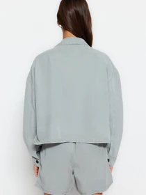 Куртки и дубленки Trendyol модель TWOSS23GO00428/Mint Фото