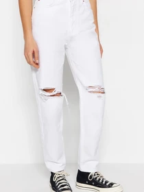 Джинси Trendyol модель TWOSS23JE00274/Beyaz Фото