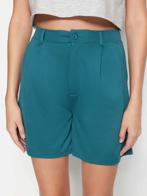 Шорты Trendyol модель TWOSS23SR00068/Petrol Фото