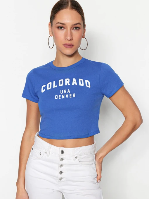 Футболки і поло Trendyol модель TWOSS23TS00101/Saks Фото