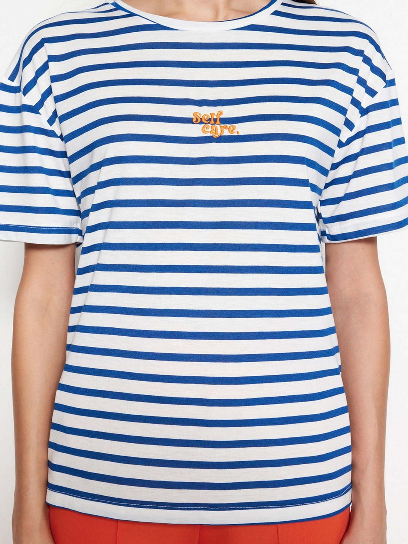 Футболки и поло Trendyol модель TWOSS23TS00135/Lacivert Фото
