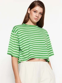Футболки і поло Trendyol модель TWOSS23TS00136/Yesil Фото
