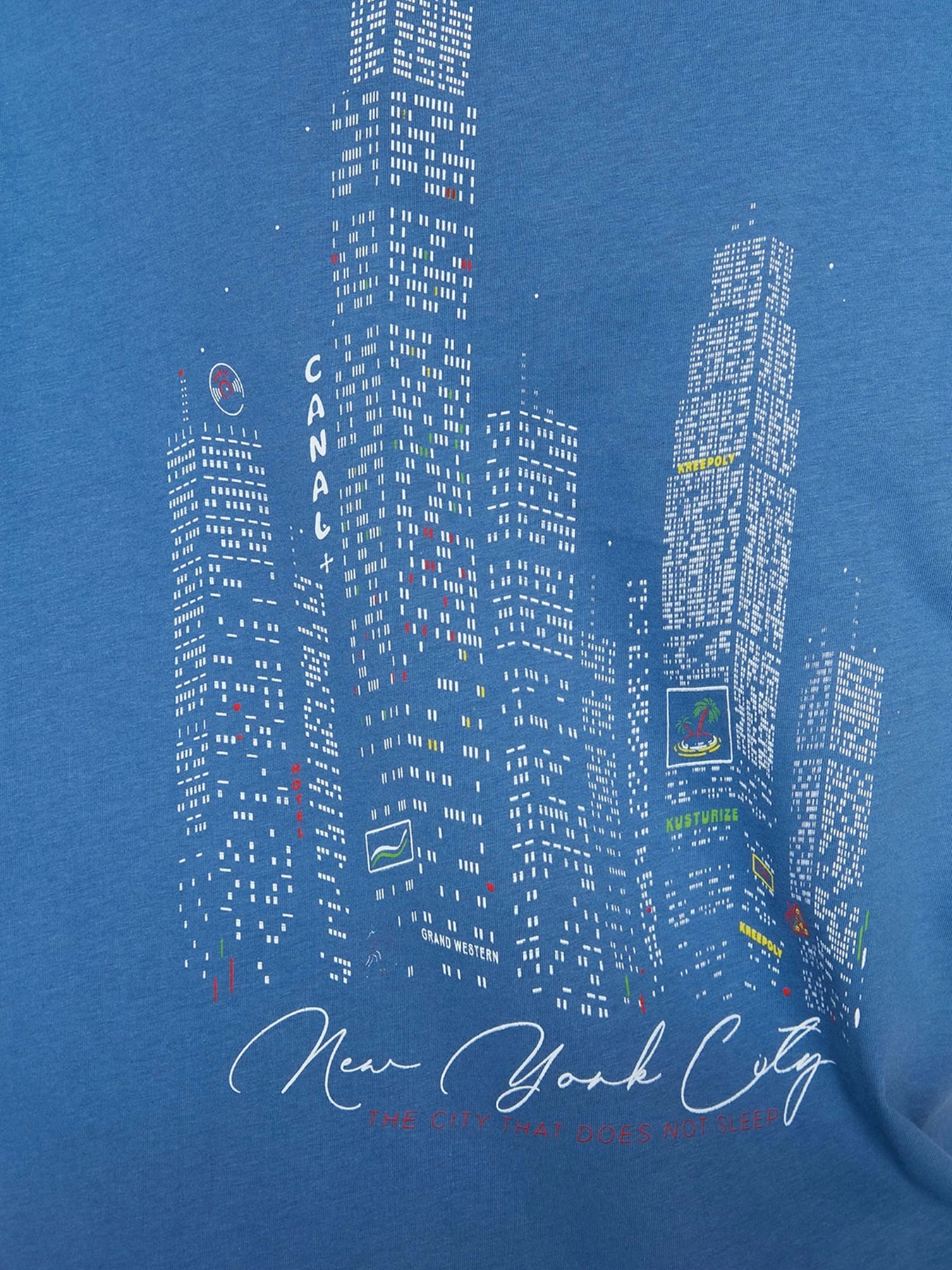 Футболки и поло Trendyol модель TWOSS23TS00148/Indigo Футболки и поло Trendyol модель TWOSS23TS00148/Indigo Фото