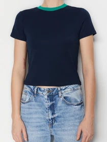 Футболки и поло Trendyol модель TWOSS23TS00230/Lacivert Фото