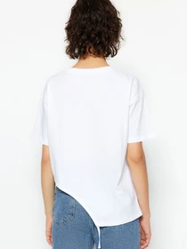 Футболки і поло Trendyol модель TWOSS23TS00244/Beyaz Фото