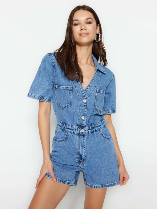 Комбінезони Trendyol модель TWOSS23TU00152/Mavi Фото