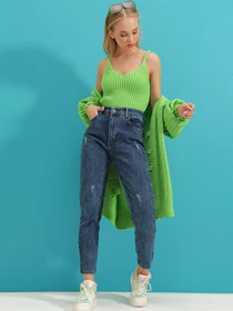 Джинсы Trend Alacati Stili модель ALC-X9293KOYU MAVİ Фото
