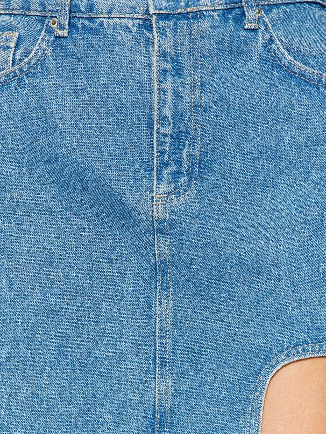 Юбки Trendyol модель TWOAW24ET00086/Mavi Фото