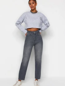 Джинси Trendyol модель TWOAW24JE00076/Gri Фото