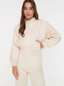 Куртки и дубленки Trendyol модель TWOSS22MO0099/Bej Фото