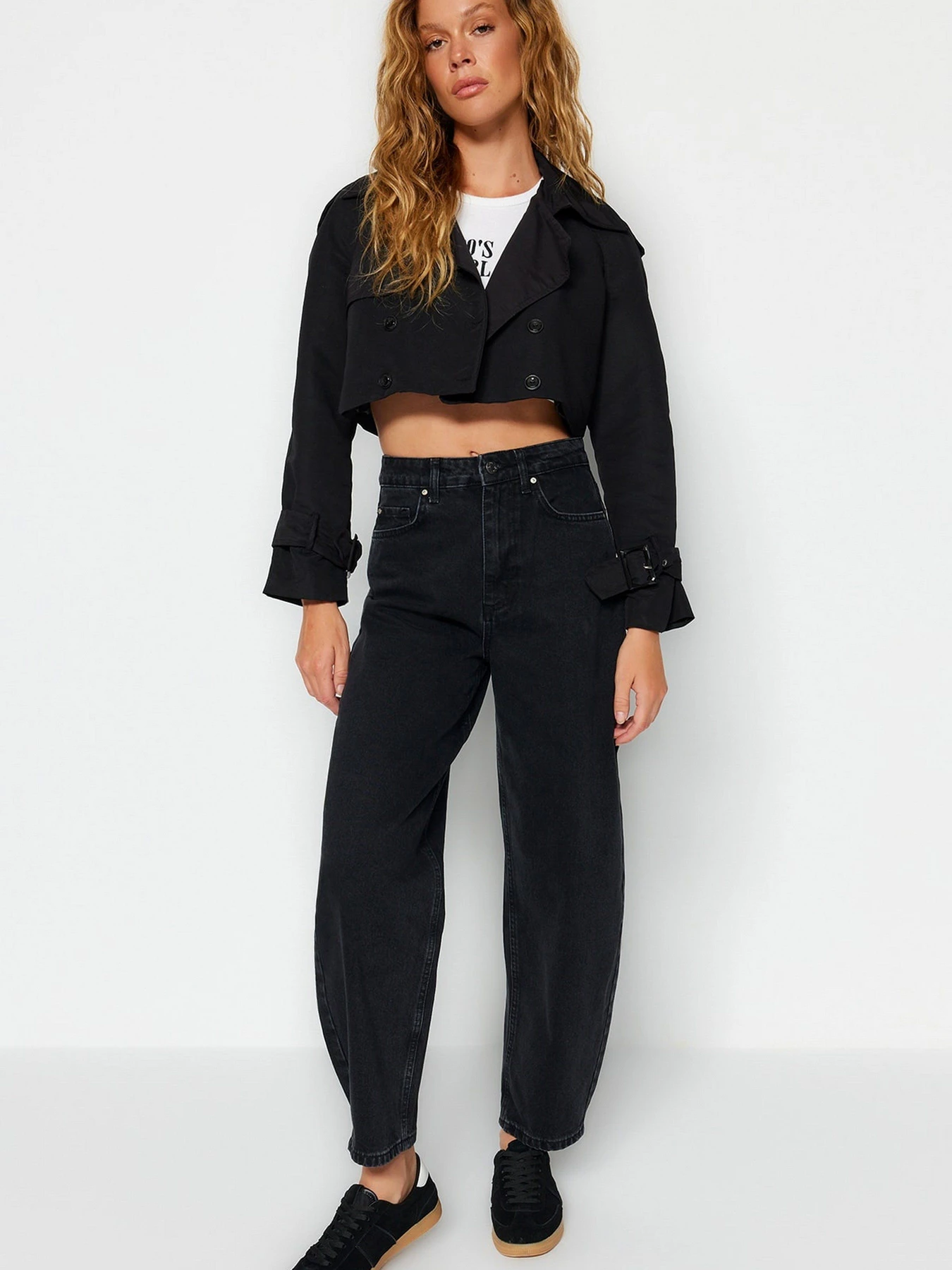Джинси Trendyol модель TWOSS23JE00295/Siyah Фото