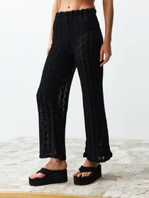 Брюки Trendyol модель TBESS24PL00001/Siyah*001 Фото