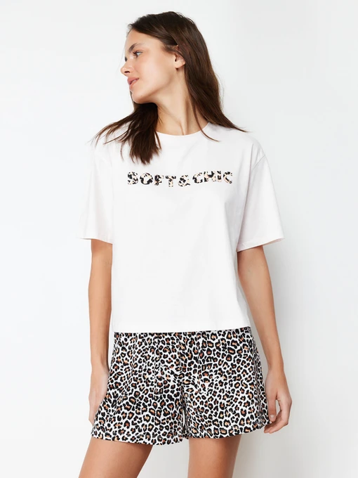 Одяг для дому та сну Trendyol модель THMSS24PT00041/Pembe-Cok Renkli Фото