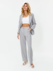 Штани Trendyol модель TWOAW23PL00401/Gri Фото